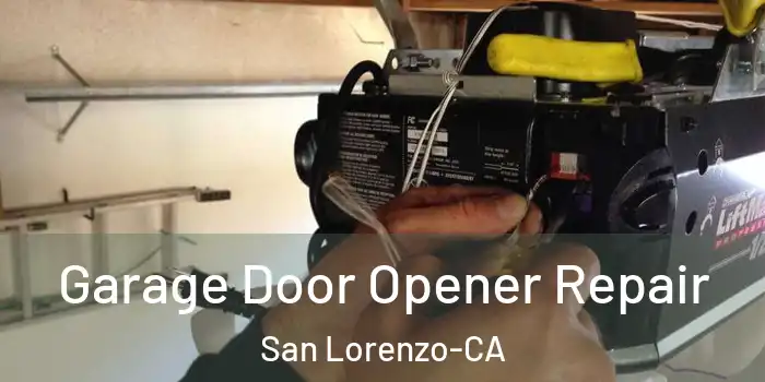 Garage Door Opener Repair San Lorenzo-CA