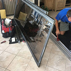 sliding glass door frame repair San Lorenzo