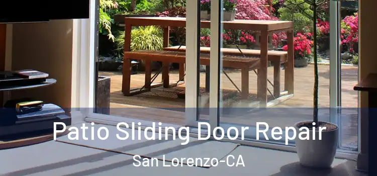  Patio Sliding Door Repair San Lorenzo-CA
