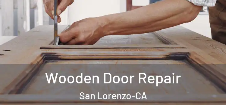 Wooden Door Repair San Lorenzo-CA